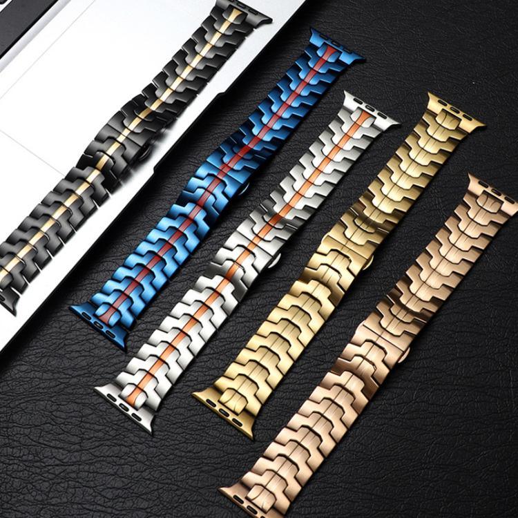Dây đồng hồ thép không gỉ khóa bướm xDfind, Dành cho Apple Watch 42 / 44 / 45 / 46 / 49mm, Dành cho Apple Watch 38 / 40 / 41 / S10 42mm
