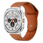 Dây đồng hồ da thật khóa đinh tán xDfind, Dành cho Samsung Galaxy Watch Ultra / Ultra 2025, Dành cho Samsung Galaxy Watch8 / 8 Classic