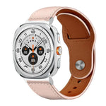 Dây đồng hồ da thật khóa đinh tán xDfind, Dành cho Samsung Galaxy Watch Ultra / Ultra 2025, Dành cho Samsung Galaxy Watch8 / 8 Classic