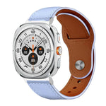 Dây đồng hồ da thật khóa đinh tán xDfind, Dành cho Samsung Galaxy Watch Ultra / Ultra 2025, Dành cho Samsung Galaxy Watch8 / 8 Classic