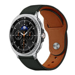 Dây đồng hồ da thật khóa đinh tán xDfind, Dành cho Samsung Galaxy Watch Ultra / Ultra 2025, Dành cho Samsung Galaxy Watch8 / 8 Classic