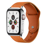 Dây đồng hồ da thật khóa đinh tán xDfind, Dành cho Apple Watch 42 / 44 / 45 / 46 / 49mm, Dành cho Apple Watch 38 / 40 / 41 / S10 42mm