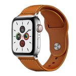 Dây đồng hồ da thật khóa đinh tán xDfind, Dành cho Apple Watch 42 / 44 / 45 / 46 / 49mm, Dành cho Apple Watch 38 / 40 / 41 / S10 42mm