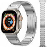 Dây đồng hồ thép không gỉ khóa hình chữ I xDfind, Dành cho Apple Watch 42 / 44 / 45 / 46 / 49mm