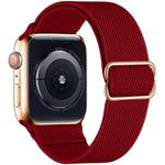 Dây đồng hồ nylon co giãn khóa trượt điều chỉnh xDfind, Dành cho Apple Watch 42 / 44 / 45 / 46 / 49mm, Dành cho Apple Watch 38 / 40 / 41 / S10 42mm