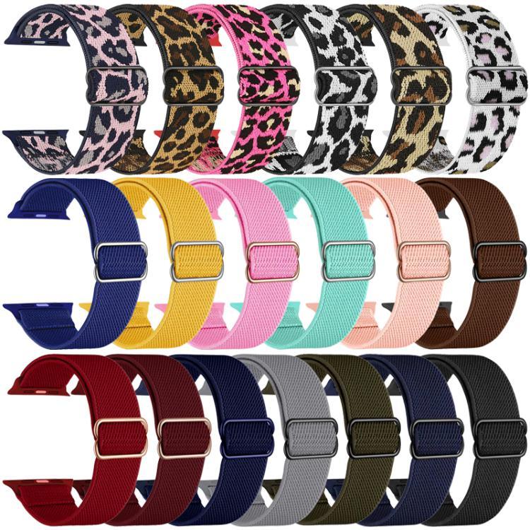 Dây đồng hồ nylon co giãn khóa trượt điều chỉnh xDfind, Dành cho Apple Watch 42 / 44 / 45 / 46 / 49mm, Dành cho Apple Watch 38 / 40 / 41 / S10 42mm