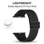 Dây đồng hồ nylon co giãn khóa trượt điều chỉnh xDfind, Dành cho Apple Watch 42 / 44 / 45 / 46 / 49mm, Dành cho Apple Watch 38 / 40 / 41 / S10 42mm