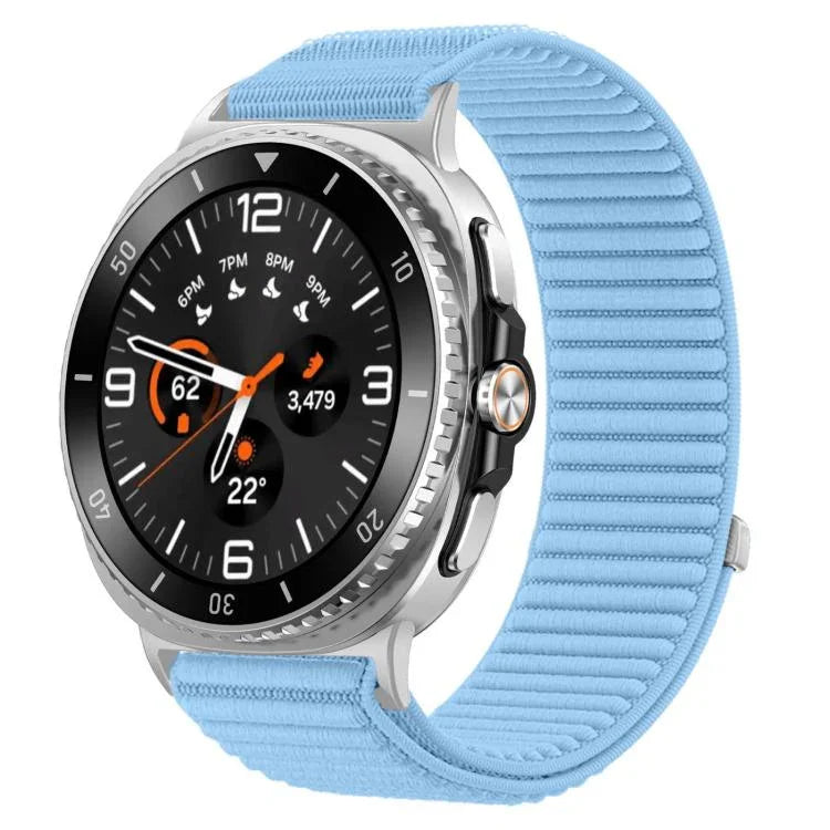 Dây đồng hồ nylon dệt khóa móc và vòng xDfind, Dành cho Samsung Galaxy Watch8 / 8 Classic
