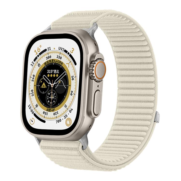 xDfind Woven Nylon Hook And Loop Fastener Watch Band, For Apple Watch 42 / 44 / 45 / 46 / 49mm, For Apple Watch 38 / 40 / 41 / S10 42mm