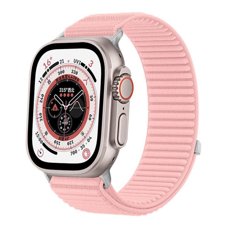 xDfind Woven Nylon Hook And Loop Fastener Watch Band, For Apple Watch 42 / 44 / 45 / 46 / 49mm, For Apple Watch 38 / 40 / 41 / S10 42mm