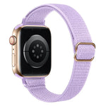 Dây đồng hồ nylon co giãn eo nhỏ xDfind Ladder Buckle, dành cho Apple Watch 42 / 44 / 45 / 46 / 49mm, dành cho Apple Watch 38 / 40 / 41 / S10 42mm