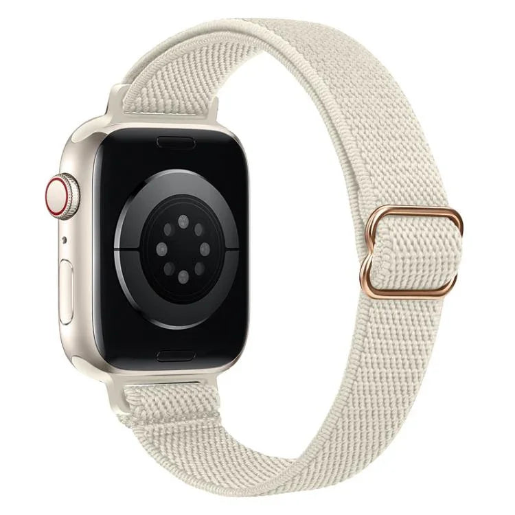 Dây đồng hồ nylon co giãn eo nhỏ xDfind Ladder Buckle, dành cho Apple Watch 42 / 44 / 45 / 46 / 49mm, dành cho Apple Watch 38 / 40 / 41 / S10 42mm