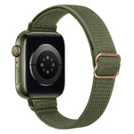 Dây đồng hồ nylon co giãn eo nhỏ xDfind Ladder Buckle, dành cho Apple Watch 42 / 44 / 45 / 46 / 49mm, dành cho Apple Watch 38 / 40 / 41 / S10 42mm