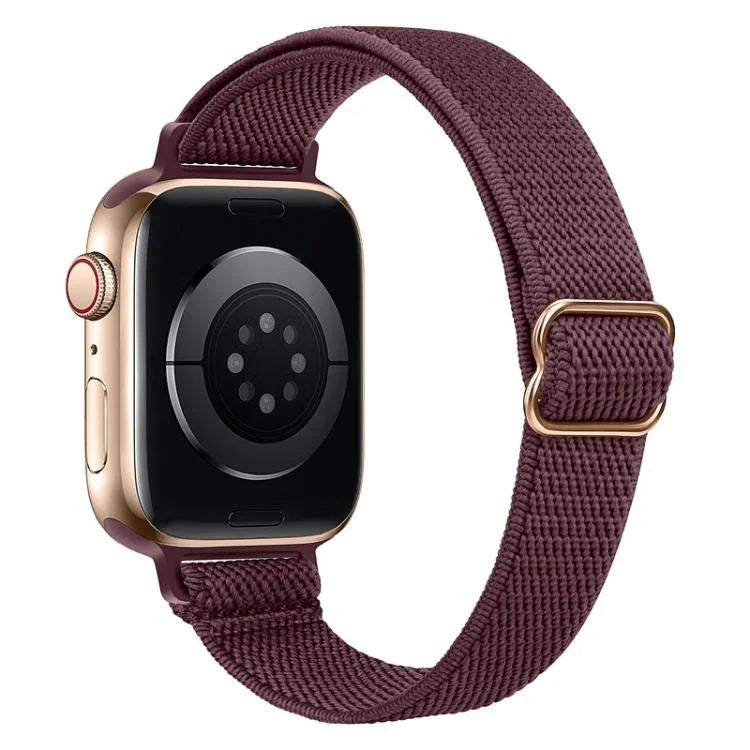 Dây đồng hồ nylon co giãn eo nhỏ xDfind Ladder Buckle, dành cho Apple Watch 42 / 44 / 45 / 46 / 49mm, dành cho Apple Watch 38 / 40 / 41 / S10 42mm