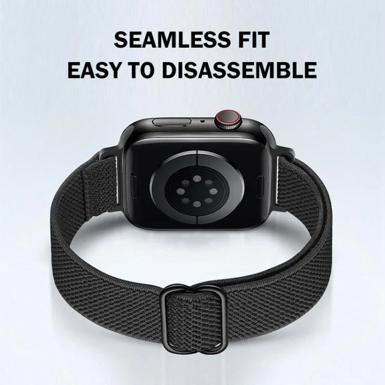 Dây đồng hồ nylon co giãn eo nhỏ xDfind Ladder Buckle, dành cho Apple Watch 42 / 44 / 45 / 46 / 49mm, dành cho Apple Watch 38 / 40 / 41 / S10 42mm