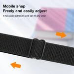 Dây đồng hồ nylon co giãn eo nhỏ xDfind Ladder Buckle, dành cho Apple Watch 42 / 44 / 45 / 46 / 49mm, dành cho Apple Watch 38 / 40 / 41 / S10 42mm