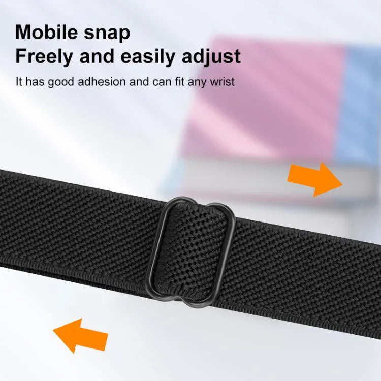Dây đồng hồ nylon co giãn eo nhỏ xDfind Ladder Buckle, dành cho Apple Watch 42 / 44 / 45 / 46 / 49mm, dành cho Apple Watch 38 / 40 / 41 / S10 42mm