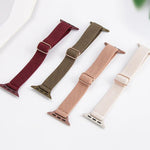 Dây đồng hồ nylon co giãn eo nhỏ xDfind Ladder Buckle, dành cho Apple Watch 42 / 44 / 45 / 46 / 49mm, dành cho Apple Watch 38 / 40 / 41 / S10 42mm
