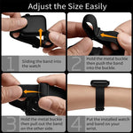 Dây đồng hồ nylon co giãn eo nhỏ xDfind Ladder Buckle, dành cho Apple Watch 42 / 44 / 45 / 46 / 49mm, dành cho Apple Watch 38 / 40 / 41 / S10 42mm