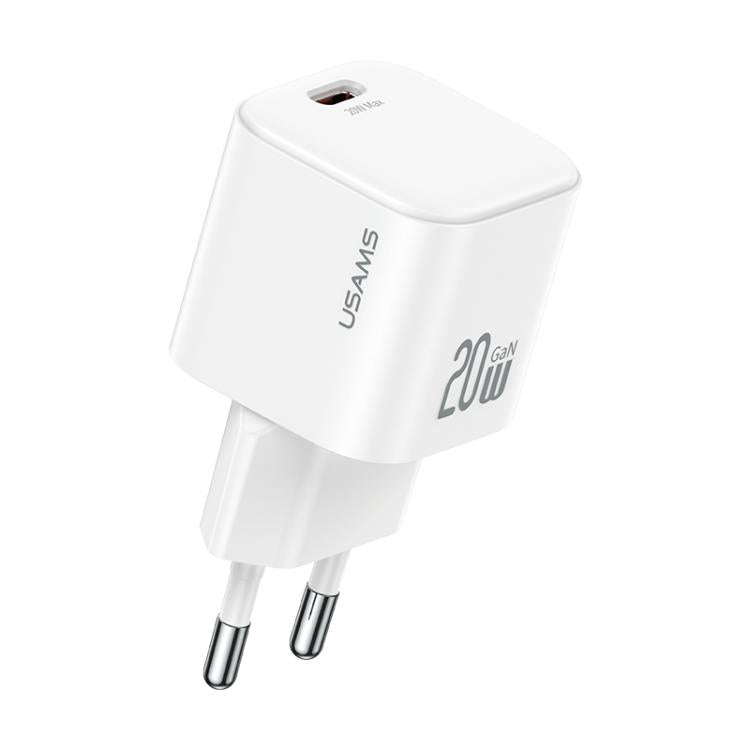 Sạc nhanh mini USAMS CC260 20W GaN USB-C / Type-C, CC260
