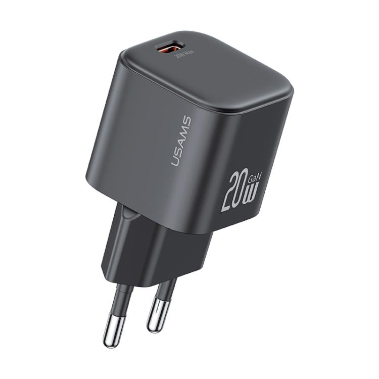 Sạc nhanh mini USAMS CC260 20W GaN USB-C / Type-C, CC260