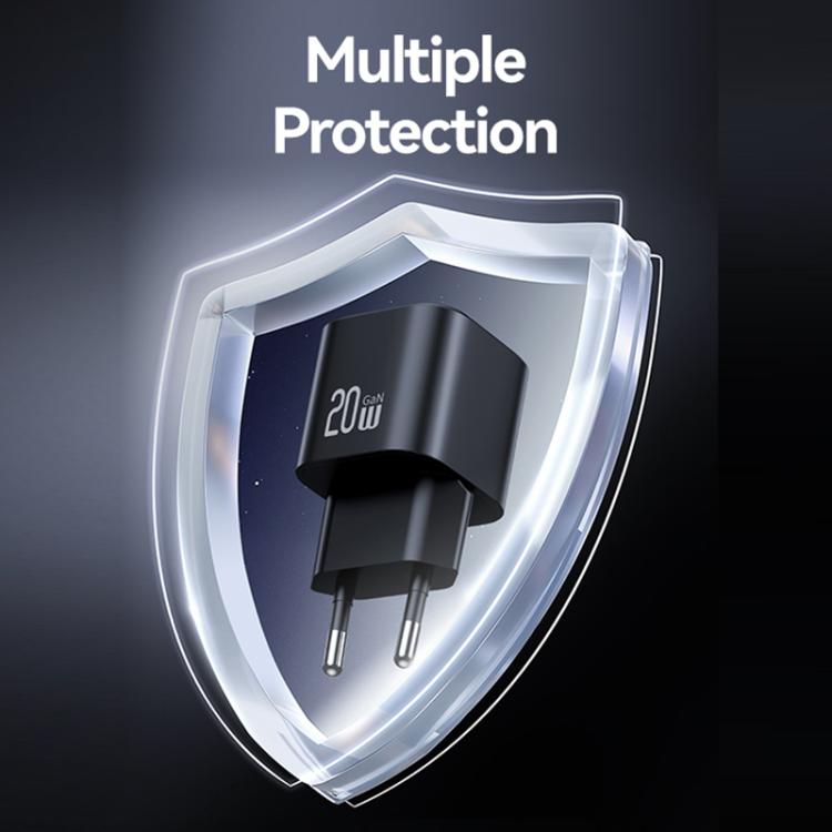 Sạc nhanh mini USAMS CC260 20W GaN USB-C / Type-C, CC260