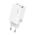 Sạc nhanh mini USAMS CC265 67W GaN 2 x Type-C, USB cổng ba, CC265