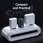 Sạc nhanh mini USAMS CC265 67W GaN 2 x Type-C, USB cổng ba, CC265