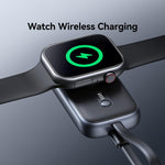 Sạc không dây đồng hồ di động USAMS CD245 1200mAh cho Apple Watch Series, CD245