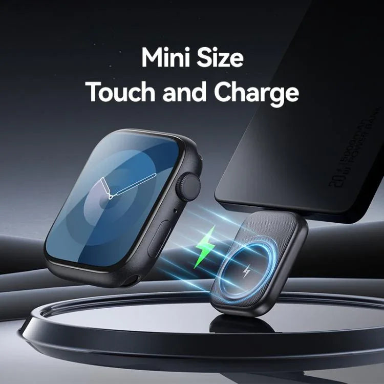 Sạc không dây đồng hồ di động USAMS CD247 cổng USB-C / Type-C cho Apple Watch Series, CD247