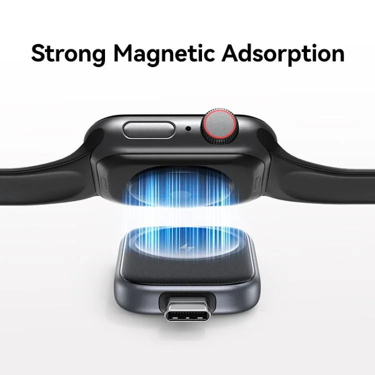 Sạc không dây đồng hồ di động USAMS CD247 cổng USB-C / Type-C cho Apple Watch Series, CD247