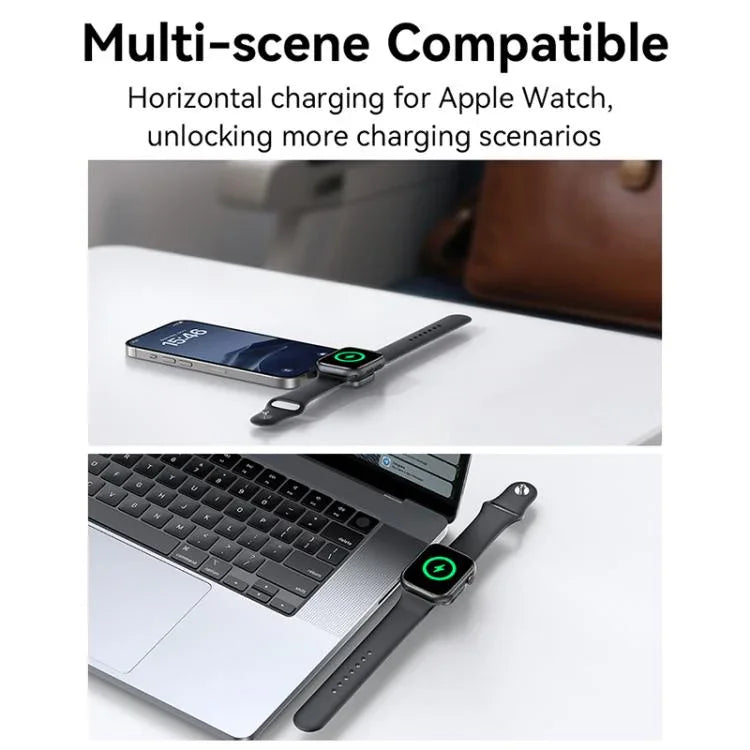 Sạc không dây đồng hồ di động USAMS CD247 cổng USB-C / Type-C cho Apple Watch Series, CD247