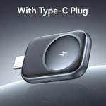 Sạc không dây đồng hồ di động USAMS CD247 cổng USB-C / Type-C cho Apple Watch Series, CD247