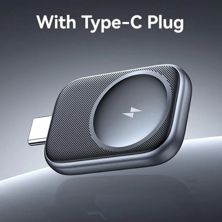 Sạc không dây đồng hồ di động USAMS CD247 cổng USB-C / Type-C cho Apple Watch Series, CD247