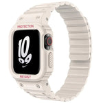Dây đồng hồ silicone từ tính xDfind kèm vỏ đồng hồ tích hợp, dành cho Apple Watch 42 / 44 / 45mm, dành cho Apple Watch Series 10 / 11 46mm, dành cho Apple Watch Series 10 / 11 42mm, dành cho Apple Watch Ultra 3 / 2 / 1 49mm, dành cho Apple Watch 38 / 41mm