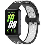 Dây đồng hồ silicone hai màu thoáng khí xDfind, Dành cho Samsung Galaxy Fit 3