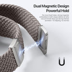 Dây đeo nylon bện khóa từ tính DUX DUCIS Mixture Ultra Series, dành cho Apple Watch 38 / 40 / 41 / S10 42mm