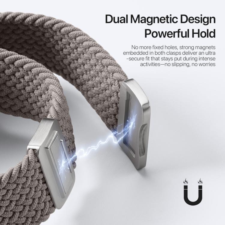 Dây đeo nylon bện khóa từ tính DUX DUCIS Mixture Ultra Series, dành cho Apple Watch 38 / 40 / 41 / S10 42mm