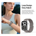 Dây đeo nylon bện khóa từ tính DUX DUCIS Mixture Ultra Series, dành cho Apple Watch 38 / 40 / 41 / S10 42mm