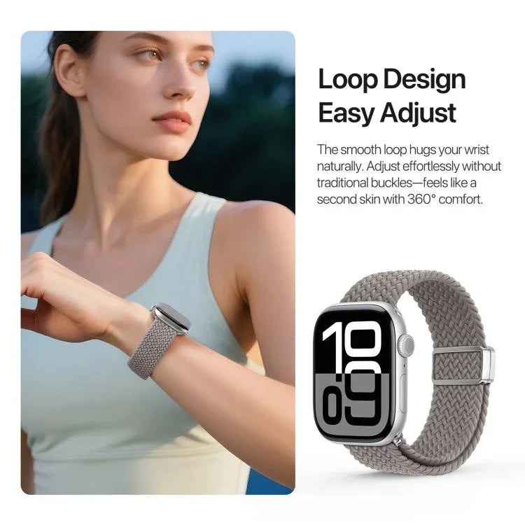 Dây đeo nylon bện khóa từ tính DUX DUCIS Mixture Ultra Series, dành cho Apple Watch 38 / 40 / 41 / S10 42mm