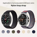 Dây đồng hồ nylon khóa móc và vòng xDfind, Dành cho Samsung Galaxy Watch8 / 8 Classic