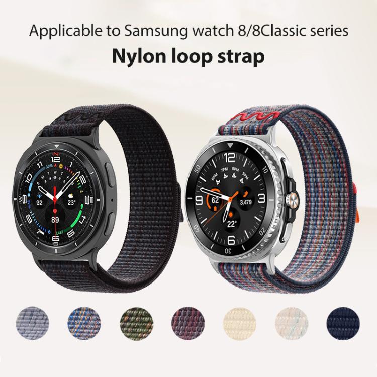 Dây đồng hồ nylon khóa móc và vòng xDfind, Dành cho Samsung Galaxy Watch8 / 8 Classic
