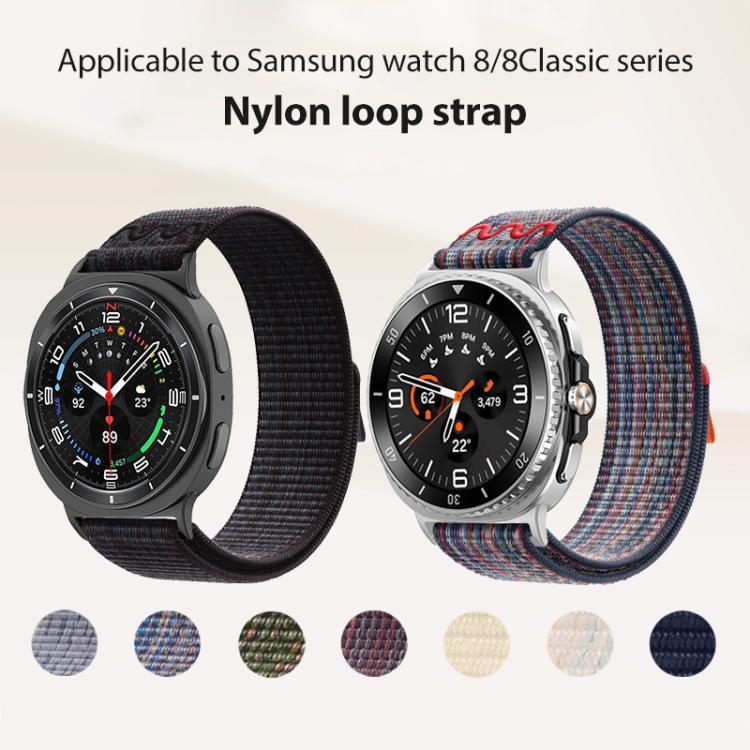 Dây đồng hồ nylon khóa móc và vòng xDfind, Dành cho Samsung Galaxy Watch8 / 8 Classic