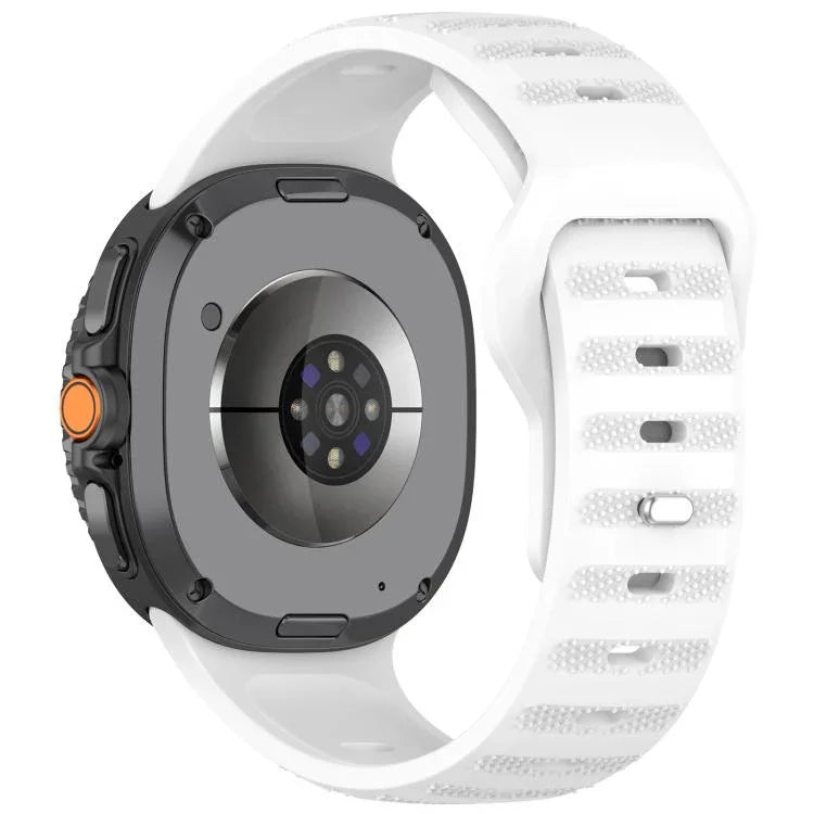 Dây đồng hồ silicone khóa đinh tròn bạc chấm tròn xDfind, Dành cho Samsung Galaxy Watch Ultra/Ultra 2025, Dành cho Samsung Galaxy Watch8 / 8 Classic