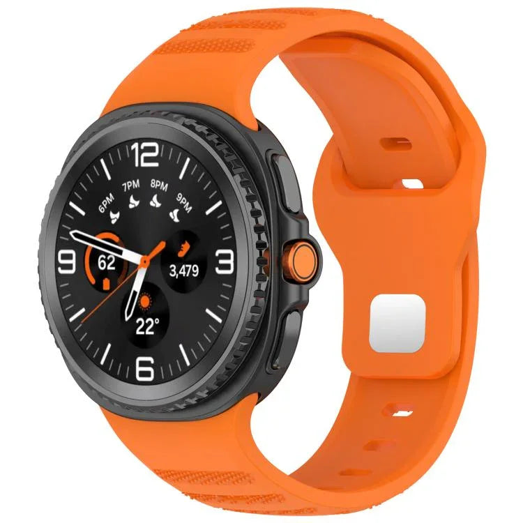 Dây đồng hồ silicone khóa đinh tròn bạc chấm tròn xDfind, Dành cho Samsung Galaxy Watch Ultra/Ultra 2025, Dành cho Samsung Galaxy Watch8 / 8 Classic