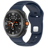 Dây đồng hồ silicone khóa đinh tròn bạc chấm tròn xDfind, Dành cho Samsung Galaxy Watch Ultra/Ultra 2025, Dành cho Samsung Galaxy Watch8 / 8 Classic