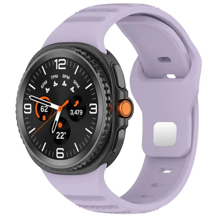 Dây đồng hồ silicone khóa đinh tròn bạc chấm tròn xDfind, Dành cho Samsung Galaxy Watch Ultra/Ultra 2025, Dành cho Samsung Galaxy Watch8 / 8 Classic