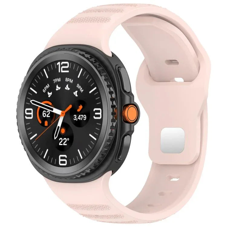 Dây đồng hồ silicone khóa đinh tròn bạc chấm tròn xDfind, Dành cho Samsung Galaxy Watch Ultra/Ultra 2025, Dành cho Samsung Galaxy Watch8 / 8 Classic