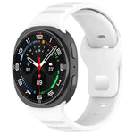 Dây đồng hồ silicone khóa đinh tròn bạc chấm tròn xDfind, Dành cho Samsung Galaxy Watch Ultra/Ultra 2025, Dành cho Samsung Galaxy Watch8 / 8 Classic