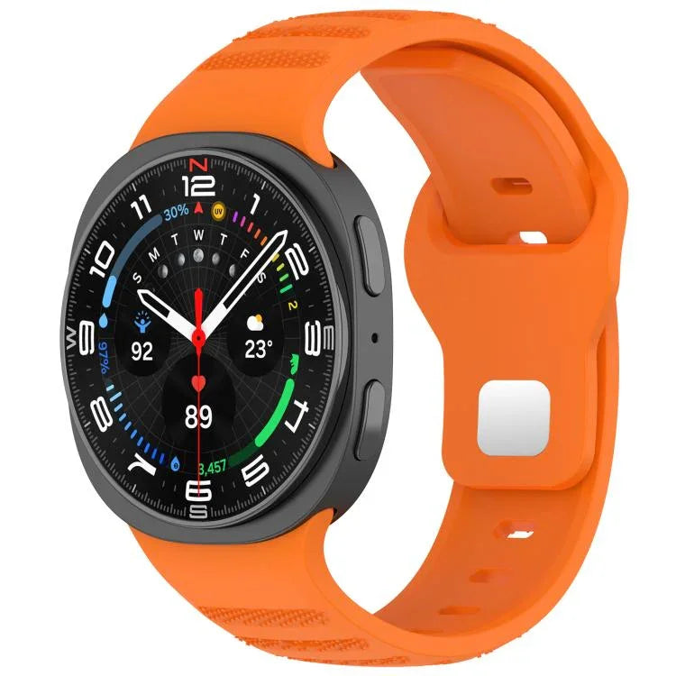 Dây đồng hồ silicone khóa đinh tròn bạc chấm tròn xDfind, Dành cho Samsung Galaxy Watch Ultra/Ultra 2025, Dành cho Samsung Galaxy Watch8 / 8 Classic